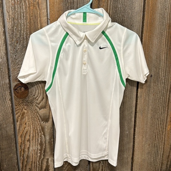 Nike fit dry polo white medium - Picture 4 of 7